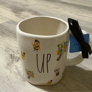 Disney Pixar Rae Dunn UP Mug Hot Air Balloon Carl Russell NWT